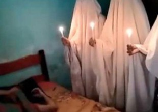 Un chico casi muere del susto por una broma paranormal