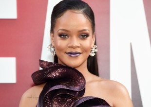 Rihanna se mostró al natural y sin maquillaje