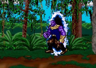 Así sería la secuencia final de Avengers: Infinity War en 16 bits