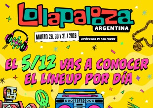 Lollapalooza Argentina confirmará su line up por día