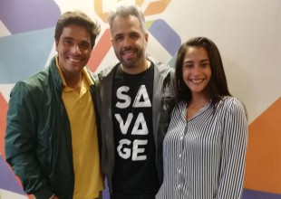 ¡Daniel Santacruz en LOS40!