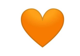 El verdadero significado que esconde el corazón naranja de WhatsApp