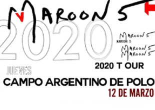 ¡Maroon 5 anunció su show en Argentina!