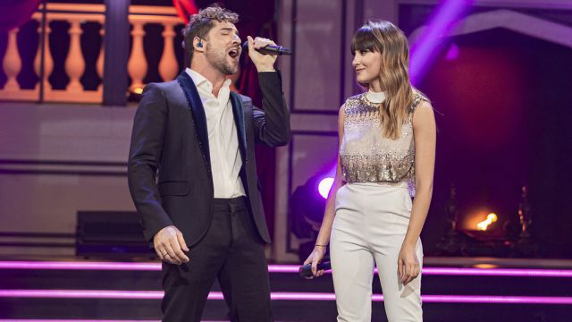 Aitana y David Bisbal