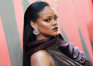 Rihanna mostró su rostro sin maquillaje
