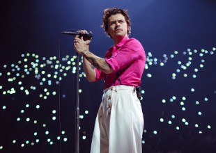 Harry Styles publicó el backstage de su show en Los Ángeles