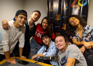 ¡Nos visitaron los chicos de LV5!