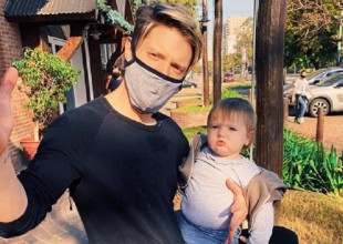 Así fue la primera salida de Lionel Ferro junto a su hija, después de 60 días de cuarentena