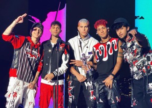 El divertido detrás de escena de "Beso", el último video de CNCO
