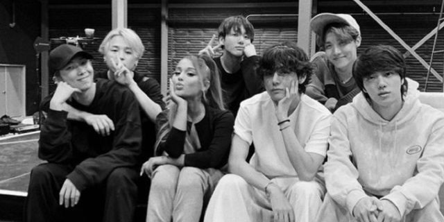 Ariana Grande y BTS