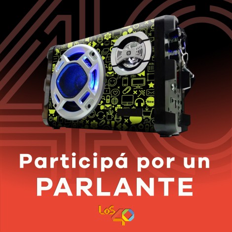 ¡LOS40 te regala un parlante! (Concurso finalizado)