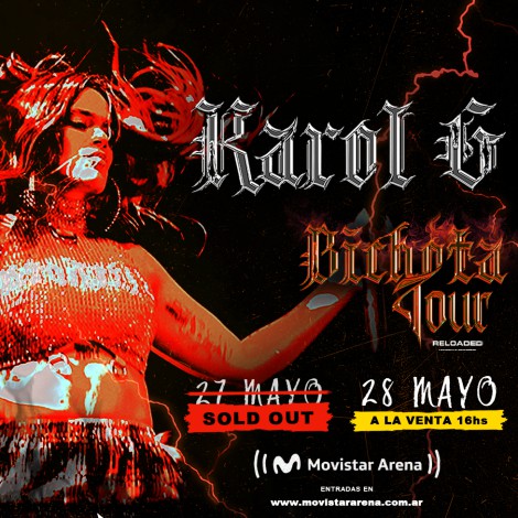 ¡Somos Radio Oficial de los shows de Karol G!