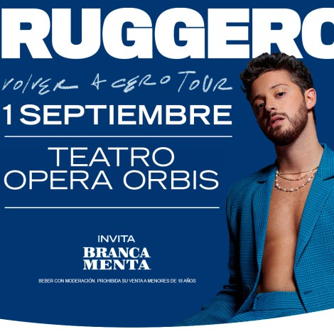 ¡Somos Radio Oficial del show de RUGGERO!
