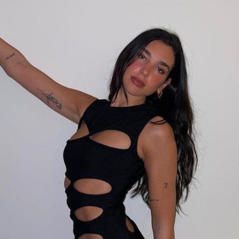 Dua Lipa impactó con una foto desnuda en Instagram