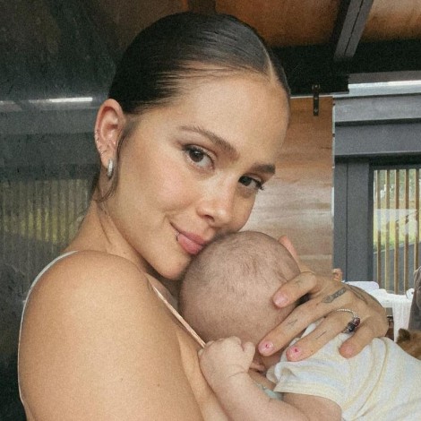 ¿Se parece más a papá o a mamá? Greeicy mostró por primera vez la cara de su hijo