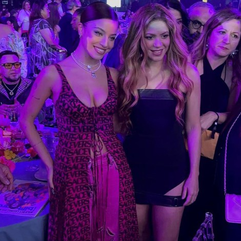 El cálido encuentro entre Shakira y Emilia
