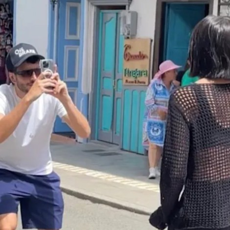 Se filtraron fotos de Sebastián Yatra y Aitana recorriendo Medellín juntos ¡Mirá!