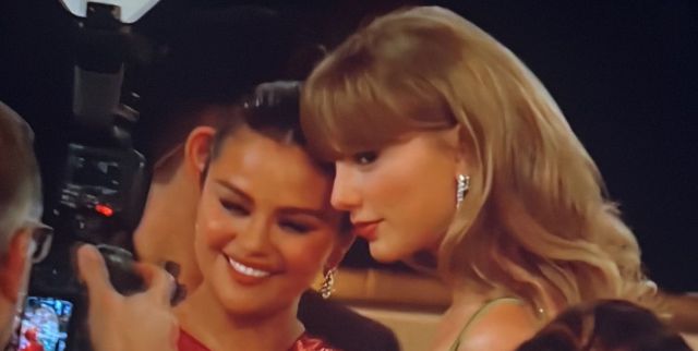 El tierno momento entre Selena Gómez y Taylor Swift en los Globos de Oro