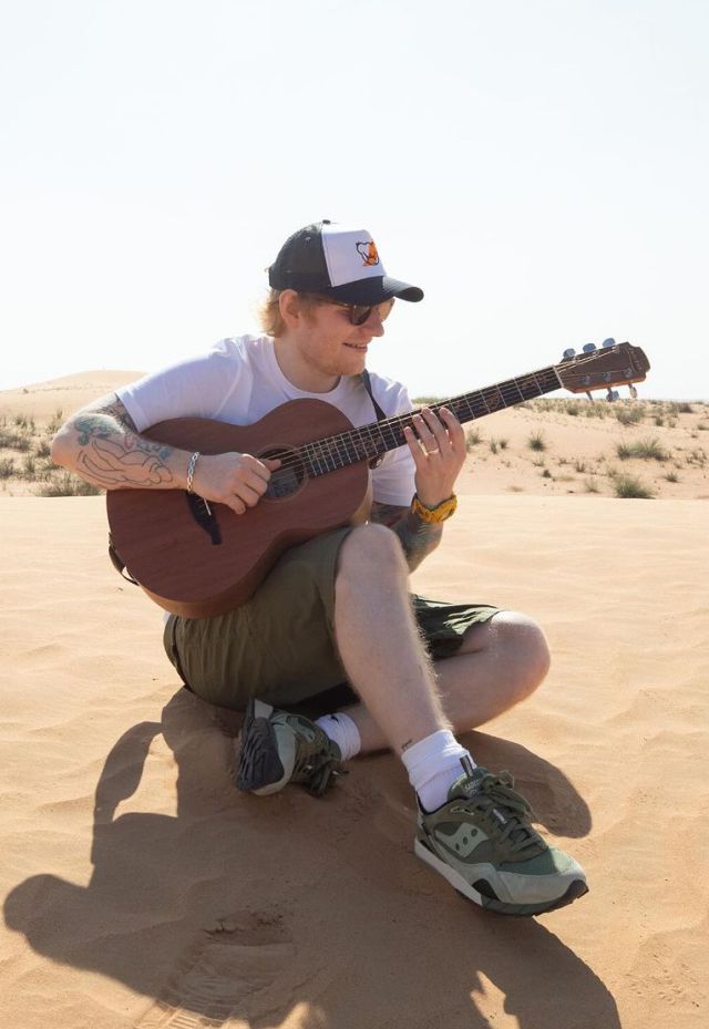 Las aventuras de Ed Sheeran en Dubai