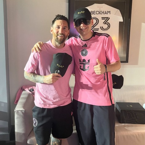 ¡Mirá el festejo de Bizarrap y Messi en Miami!