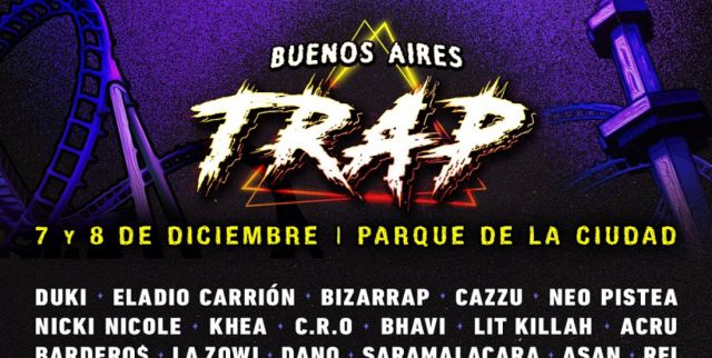 Buenos Aires Trap anunció su Line Up
