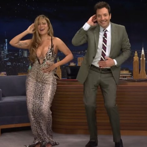 Karol G hizo bailar a Jimmy Fallon