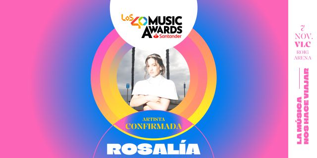 Rosalía desata la emoción: estará en LOS40 Music Awards Santander 2025 para celebrar el lanzamiento de LUX