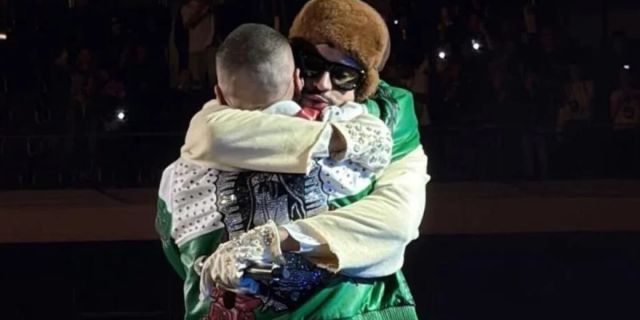 Reencuentro inesperado: Bad Bunny y J Balvin vuelven a compartir escenario en México