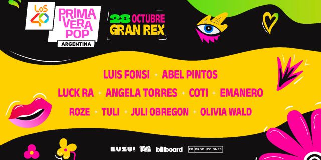 ¡Llega LOS40 Primavera Pop Argentina!